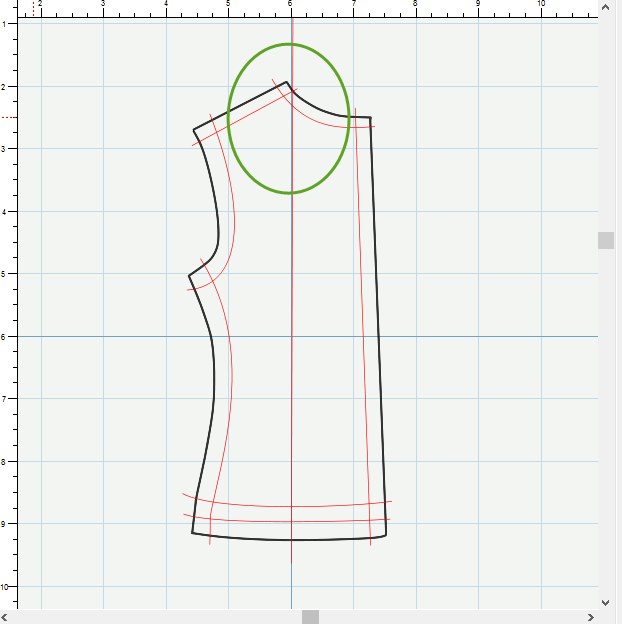 92 Pattern not straight